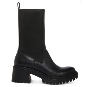 Steve Madden Hesitant Black Boots